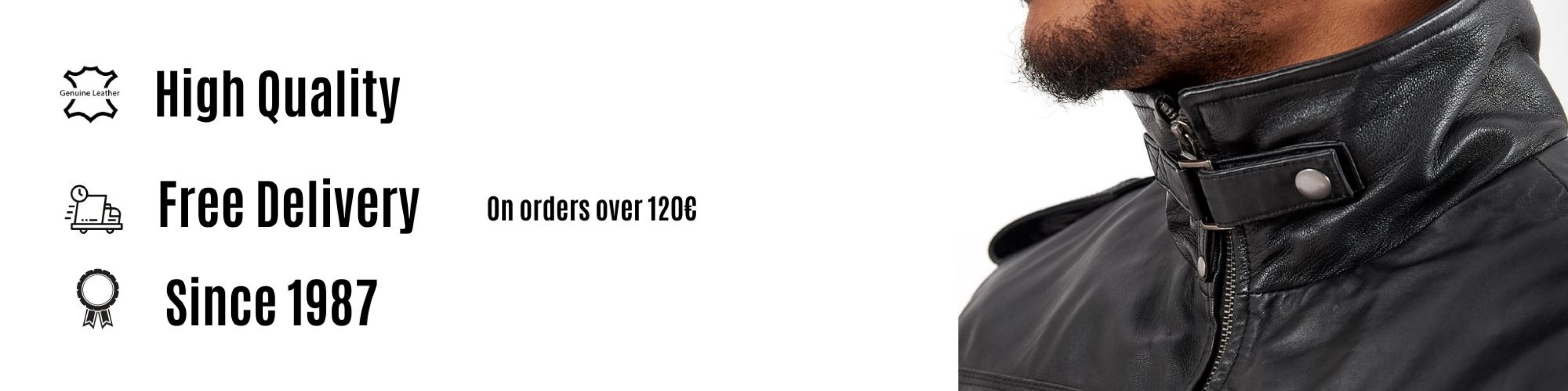 High Quality genuine leather, Free Delivery on orders over 120€, Since 1987