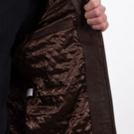 ALPHA VINTAGE SHEEP BROWN - AUTHENTIC MENS BLACK LEATHER JACKET