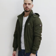 V321 OLIVE ΑΝΔΡΙΚΟ ΜΠΟΥΦΑΝ ΛΑΔΙ VCODE