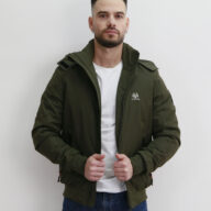 V321 OLIVE ΑΝΔΡΙΚΟ ΜΠΟΥΦΑΝ ΛΑΔΙ VCODE