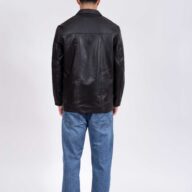 RAY SHEEP BLACK - AUTHENTIC MEN’S BLACK LEATHER JACKET