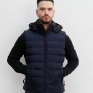 SAMY- GILLET- NAVY - ΑΝΔΡΙΚΟ ΑΜΑΝΙΚΟ ΜΠΛΕ VCODE