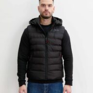 SAMY- GILLET- BLACK - ΑΝΔΡΙΚΟ ΑΜΑΝΙΚΟ ΜΑΥΡΟ VCODE
