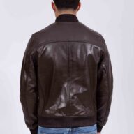 DAKOTA SHEEP BROWN - AUTHENTIC MEN’S BROWN LEATHER JACKET