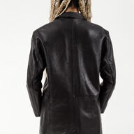 ALEXANDRA SHEEP BLACK - AUTHENTIC WOMENS BLACK LEATHER JACKET