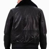 JULIET BUFFALO BLACK - AUTHENTIC MENS BLACK LEATHER JACKET