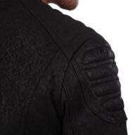 YANKEE SHEEP VINTAGE BLACK - AUTHENTIC MENS BLACK LEATHER JACKET