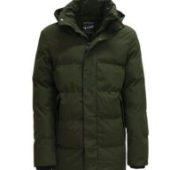 V230 OLIVE MENS PUFFER PARKA VCODE