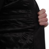 YANKEE SHEEP VINTAGE BLACK - AUTHENTIC MENS BLACK LEATHER JACKET