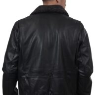 JULIET COWHIDE BLACK - AUTHENTIC MENS BLACK LEATHER JACKET