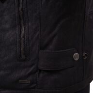 OSCAR SHEEP VINTAGE BLACK - AUTHENTIC MENS BLACK LEATHER JACKET
