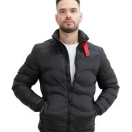 VL31 PUFFER SHINE BLACK - ΑΝΔΡΙΚΟ ΤΖΑΚΕΤ ΜΑΥΡΟ VCODE