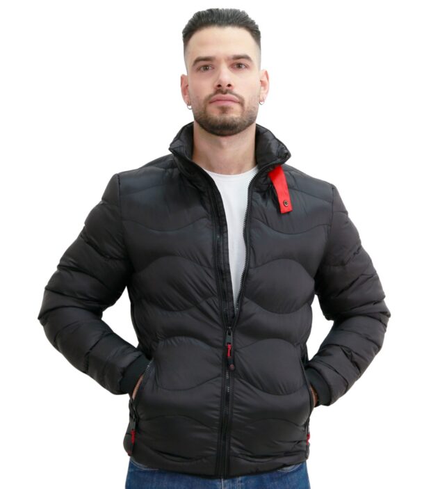 VL31 PUFFER SHINE BLACK - ΑΝΔΡΙΚΟ ΤΖΑΚΕΤ ΜΑΥΡΟ VCODE