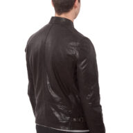 ALPHA BUFFALO BROWN - AUTHENTIC MENS BROWN LEATHER JACKET