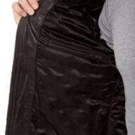 ALPHA BUFFALO BROWN - AUTHENTIC MENS BROWN LEATHER JACKET