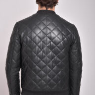 ARIZONA SHEEP BLACK - AUTHENTIC MENS BLACK LEATHER JACKET