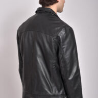 HOLLAND SHEEP BLACK - AUTHENTIC MENS LEATHER JACKET