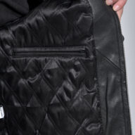HOLLAND SHEEP BLACK - AUTHENTIC MENS LEATHER JACKET