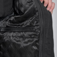 KAPPA SHEEP BLACK - AUTHENTIC MENS BLACK LEATHER JACKET