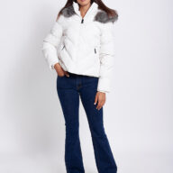 CASSIA WHITE WOMEN'S PUFFER JACKET