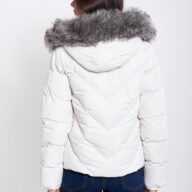 CASSIA WHITE WOMEN'S PUFFER JACKET
