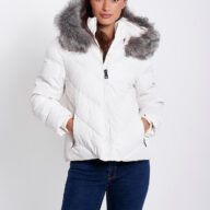 CASSIA WHITE WOMEN'S PUFFER JACKET
