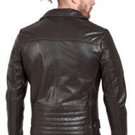 CHARLIE SHEEP BROWN - AUTHENTIC MENS BROWN LEATHER JACKET