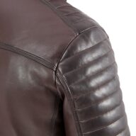 CHARLIE SUC SHEEP BROWN - AUTHENTIC MENS BROWN LEATHER JACKET