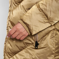 DAHLIA GOLD WOMENS PUFFER COAT