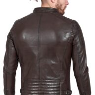 DELTA SHEEP BROWN - AUTHENTIC MENS LEATHER JACKET