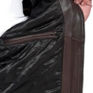DELTA SHEEP BROWN - AUTHENTIC MENS LEATHER JACKET