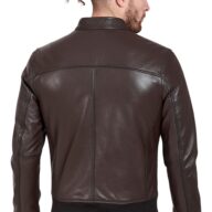 ECHO SHEEP BROWN - AUTHENTIC MENS BROWN LEATHER JACKET