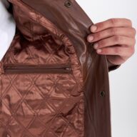 FOXTROT BUFFALO BLACK - AUTHENTIC MENS COGNAC LEATHER JACKET