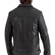 FOXTROT SHEEP BLACK - AUTHENTIC MENS LEATHER JACKET