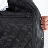 FOXTROT SHEEP BLACK - AUTHENTIC MENS LEATHER JACKET