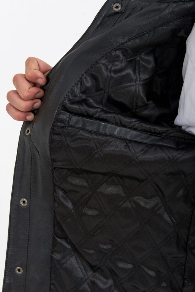 FOXTROT SHEEP BLACK - AUTHENTIC MENS LEATHER JACKET