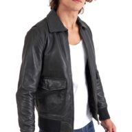 JULIET SHEEP BLACK - AUTHENTIC MENS LEATHER JACKET