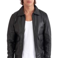 JULIET SHEEP BLACK - AUTHENTIC MENS LEATHER JACKET