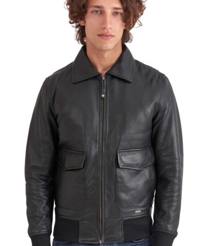 JULIET SHEEP BLACK - AUTHENTIC MENS LEATHER JACKET