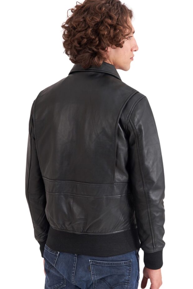 JULIET SHEEP BLACK - AUTHENTIC MENS LEATHER JACKET