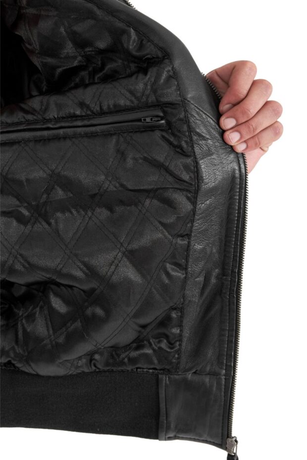 JULIET SHEEP BLACK - AUTHENTIC MENS LEATHER JACKET