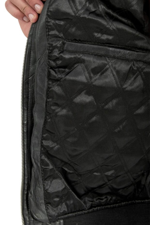 JULIET SHEEP BLACK - AUTHENTIC MENS LEATHER JACKET