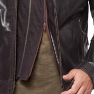 KAPPA BUFFALO BROWN - AUTHENTIC MENS LEATHER JACKET