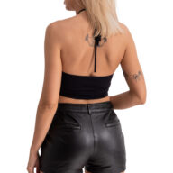 LOLA SHEEP BLACK - AUTHENTIC WOMENS BLACK LEATHER JACKET