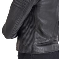 PASIPHAE SHEEP BLACK - AUTHENTIC WOMENS BLACK LEATHER JACKET