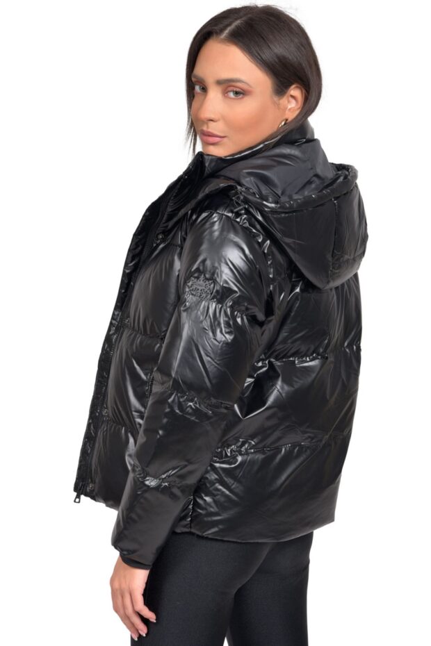 V103 BLACK - WOMEN'S PUFFER JACKET