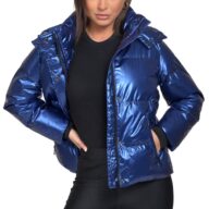 V103 BLUE - WOMEN'S PUFFER JACKET