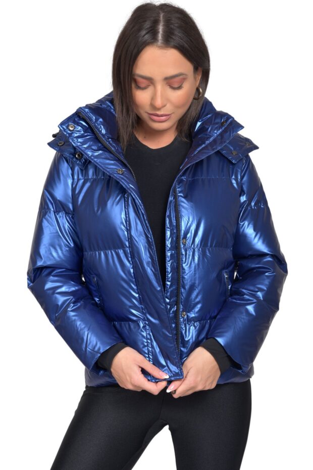 V103 BLUE - WOMEN'S PUFFER JACKET