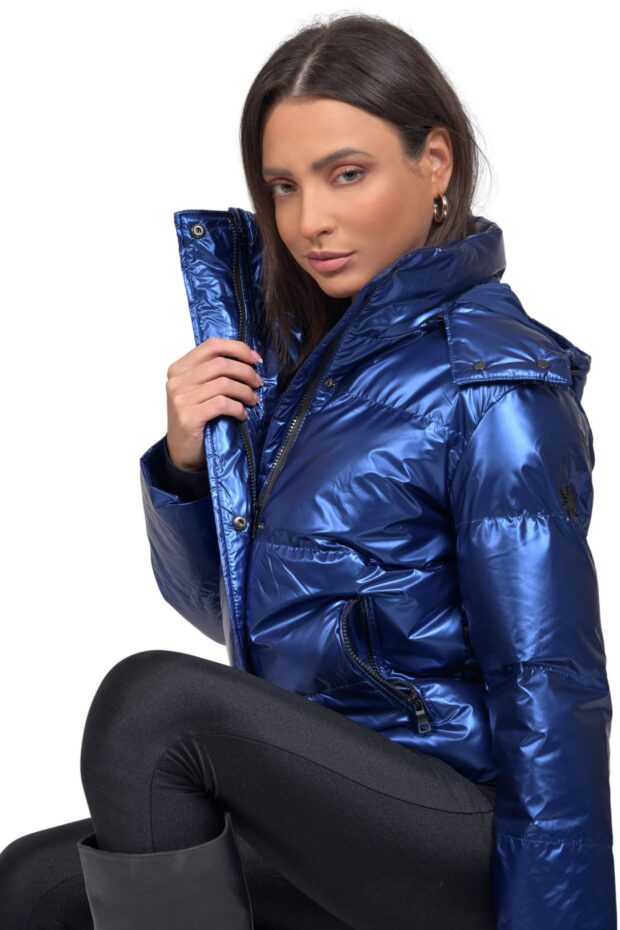 V103 BLUE - WOMEN'S PUFFER JACKET
