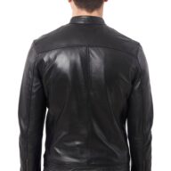 XRAY SHEEP BLACK - AUTHENTIC MENS LEATHER JACKET